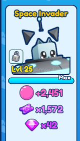 BGS inf 5 ADET Shiny Space invader EN UCUZU