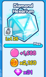 BGS inf 5x Diamond Hexarium MAKS LEVEL