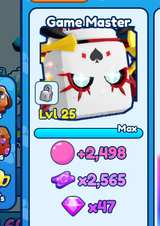 BGS inf Game Master 25 lvl maxi en op pet