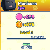 BGS İNF 4X SHİNY MANİCORN 