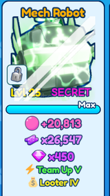 BGS inf Shiny Mech Robot Secret 