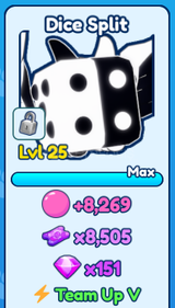 BGS inf Ticket Pet Dice Split Team 5