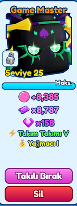 BGS Shiny Game Master Team Up V 25Lvl {En Ucuz}