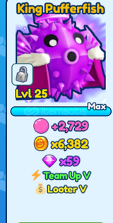 BGS SHINY KING PUFFERFIS