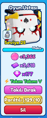 [BGSI] 15x Game Master Pet [EN UCUZ]
