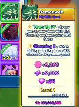 [BGSI] 1x Shiny Mythic Demonweb! ✨EN UCUZ