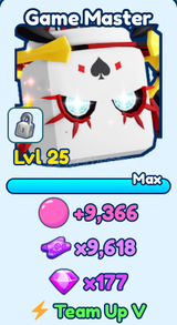 BGSI 1x Game Master MAX Level Team Up V