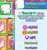 [BGSI] 1x İNDEXLİK Rainbow Shock! [EN UCUZ]