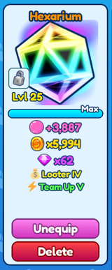 (BGSI) 1X SHİNY HEXARİUM TEAM UP V 25 LEVEL