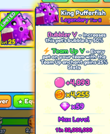 [BGSI] 1x Shiny King Pufferfish! [EN UCUZ]