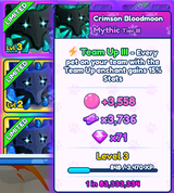 [BGSI] 1x Team Up Mythic Crimson Bloodmoon!