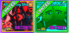 BGSI 2 tane satılık shiny mythic secret pet