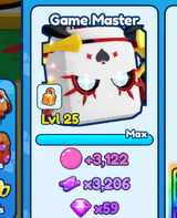 bgsi 2x game master 25 lvl