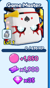 BGSI 2x Game Master Pet 