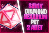 ✅[BGSI] 2x Shiny Diamond Hexarium
