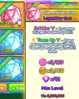 [BGSI] 2x Shiny Diamond Hexarium! [EN UCUZ]