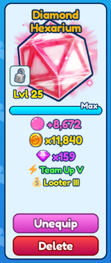 (BGSI) 2X SHİNY DİAMOND HEXARİUM TEAM UP V