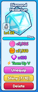 (BGSI) 7X DİAMOND HEXARİUM TEAM UP V 25 LEVEL