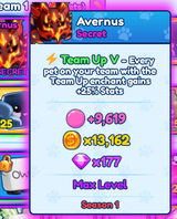 ⭐BGSI AVERNUS [SECRET]⭐