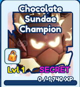 ⭐BGSI | Chocolate Sundae Champion |⭐