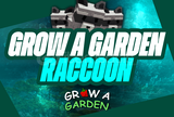 ⭐GROW A GARDEN RACCOON [PET]⭐