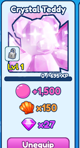 {BGSI} Crystal Teddy (exculasive)
