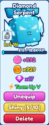 [BGSI] Diamond Serpent Pet [EN UCUZ]