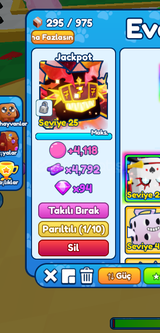 (BGSI) JACK BOT 25 LVL TEAM UP V 