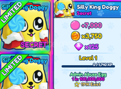 BGSI ⭐ Silly King Doggy [3x] ⭐ Hızlı Teslim
