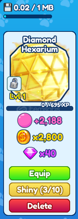 BGSI Mythic Diamond Hexarium