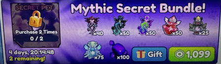 BGSI Mythic Secret Bundle! BGSI Mythic Secret Bundle!