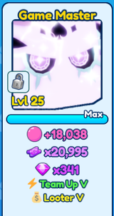 BGSI Mythic Shiny Game Master Max LvL TeamUp V