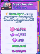 BGSI Mythic Space Invader Team Up V