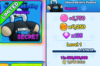 BGSI ⭐ ObscureEntity Plushie ⭐ Hızlı Teslim