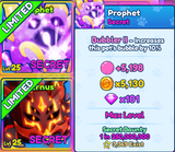⭐BGSI / SECRET Prophet⭐