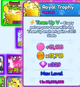 [BGSI] SECRET ROYAL TROPHY!! [EN UCUZ]