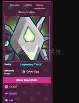 BGSI SHINY BIONIC SHARD