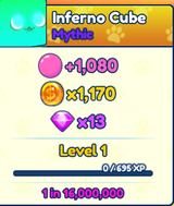 bgsi shiny mythic inferno cube 16m/1