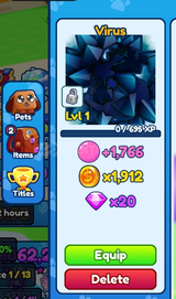 BGSI Shiny Mythic Virus (açıklamayı oku)