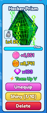[BGSI] Hācker Prism {25lvl team up5}