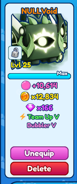 [BGSI] Shiny Null Void {25lvl team up5}