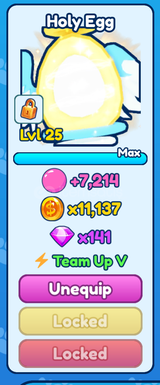 [BGSI] Holy Egg {25lvl team up5}