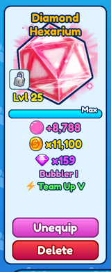 [BGSI] Shiny Diamond Hexarium {25lvl team up5}