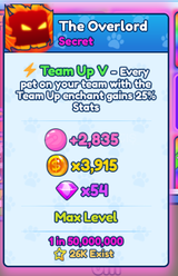 BGSI Team Up V The Overlord (SECRET)