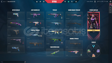 BIÇAK 2 VANDAL 17 SKİNLİ DOLU HESAP