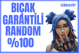 BIÇAK GARANTİLİ HESAPLAR %100