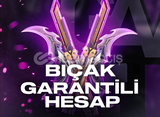 ????BIÇAK GARANTİLİ???? RANDOM HESAP