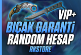 ⭐ BIÇAK GARANTİLİ RANDOM HESAP [VİP+]⭐