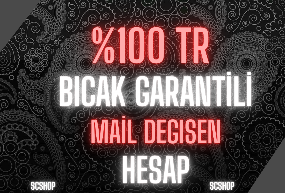 ✨ BICAK GARANTILI TR SERVER MAIL DEGISEN ✨ ✨ BICAK GARANTILI TR SERVER MAIL DEGISEN ✨