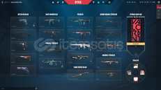 BIÇAK VANDAL PHANTOM 16 SKİNLİ HESAP